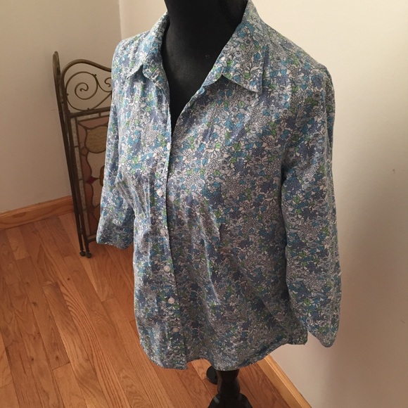 Izod cotton blouse - Picture 5 of 7